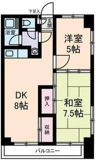 ソレイユ桜台【6階】の間取り