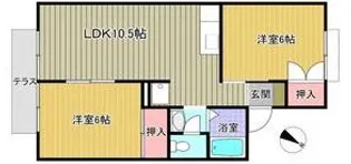 ドルチェハイツ【2階】の間取り