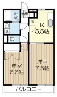 アムール アイ【2階】の間取り