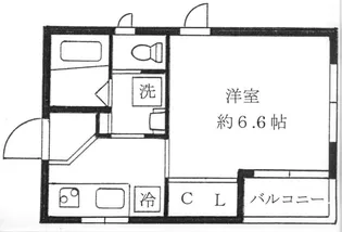 J・フラット【2階】の間取り