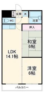 アソルティ伝馬町【8階】の間取り