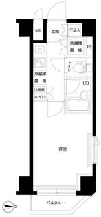 ルーブル大塚弐番館【3階】の間取り