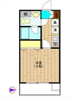 ラ・グラース厚木駅前【3階】の間取り