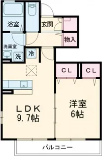 プリムローズ【1階】の間取り