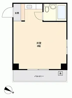 パールマンション錦町【3階】の間取り