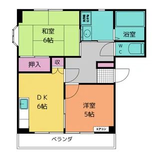 Dreamy八代II【1階】の間取り