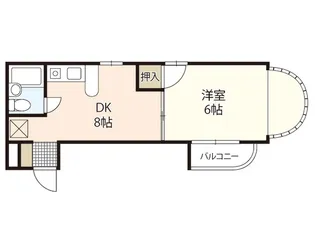 ヴィラ旭【3階】の間取り
