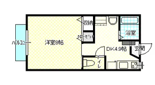ルパンA【1階】の間取り