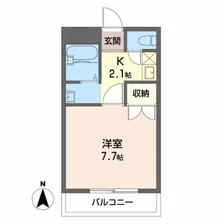 エステート島【1階】の間取り