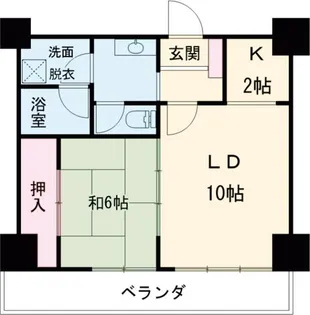 エバーグリーン高崎倉賀野弐番館【2階】の間取り