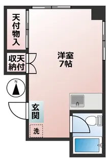 さくらマンション【6階】の間取り