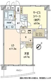 パークハイツ戸塚舞岡【1階】の間取り