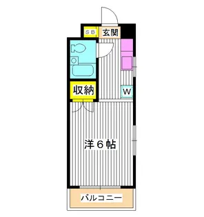 東京都練馬区富士見台2【マンション】の間取り