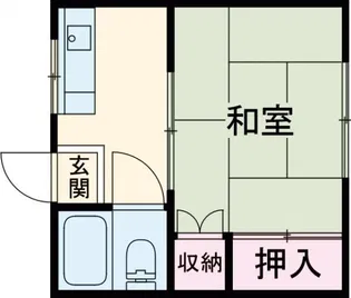 コーポ東【3階】の間取り