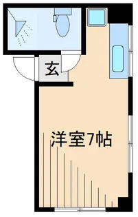 内田マンション【4階】の間取り