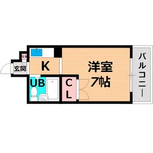 メゾン城東【4階】の間取り