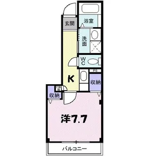 兵庫県神戸市北区道場町道場【アパート】の間取り