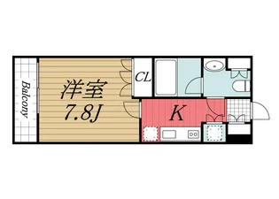 千葉県千葉市中央区中央2【マンション】の間取り