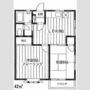 メゾン青葉【2階】の間取り