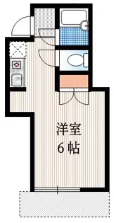 東京都世田谷区代田6【マンション】の間取り