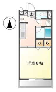ホープ瑞浪I【2階】の間取り