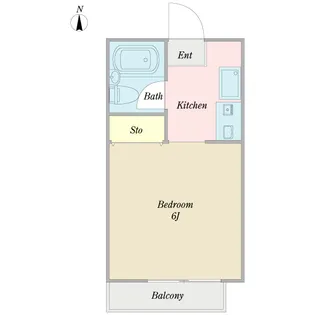 ヴェルデ西瑞江【1階】の間取り