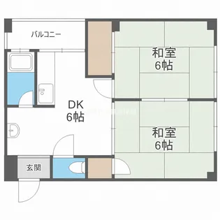 たきがわマンション【5階】の間取り