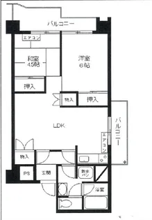 東京都新宿区高田馬場1【マンション】の間取り