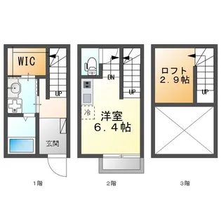 al’aise高畑 B棟【1階】の間取り
