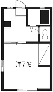 神奈川県茅ヶ崎市小和田1【アパート】の間取り