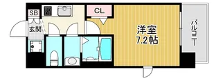 大阪府大阪市城東区今福西5【マンション】の間取り