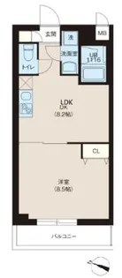 レオーネ志村坂上【2階】の間取り