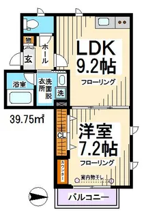 東京都杉並区下高井戸2【マンション】の間取り