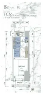 エステムプラザ横濱関内【11階】の間取り