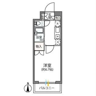 フレンズえびなアネックス【5階】の間取り