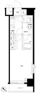 東京都江東区北砂1【マンション】の間取り