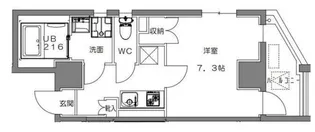 コンソラトゥール笹塚II【3階】の間取り
