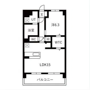 Y&M 祇園【4階】の間取り