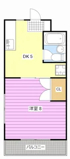 ルネッサンス9【2階】の間取り