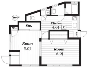 倉田荘【1階】の間取り