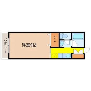 カーサミア【2階】の間取り