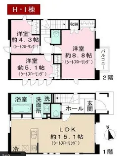 埼玉県三郷市中央4【一戸建】の間取り