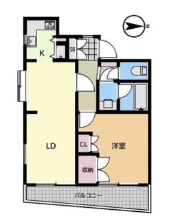 エスポワール池尻【3階】の間取り