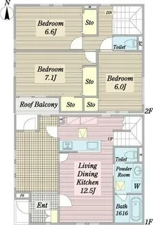 神奈川県相模原市南区上鶴間4【一戸建】の間取り