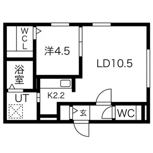 リヴィエール本町11【1階】の間取り