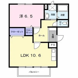 ドエルパークIII【2階】の間取り