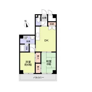 寿ビル【3階】の間取り