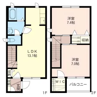 神奈川県綾瀬市深谷中2【一戸建】の間取り