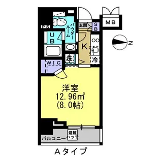 ルーラル二十四番館【6階】の間取り
