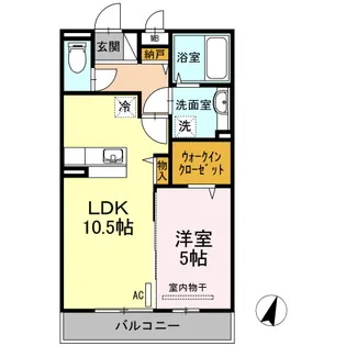 ルミウス・N【2階】の間取り